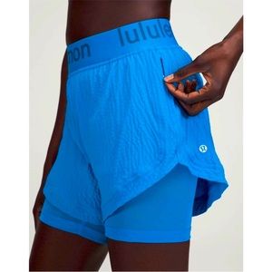 Lululemon Logo Waistband Shorts